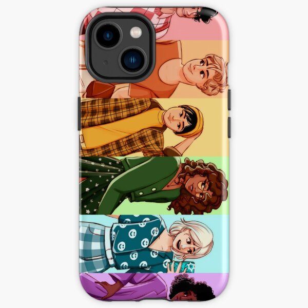 Heartstopper squad but make it rainbow iPhone Tough Case RB2707 product Offical heartstopper Merch