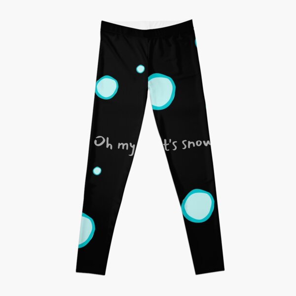 Oh my god its snowing - heartstopper leaves Leggings RB2707 product Offical heartstopper Merch