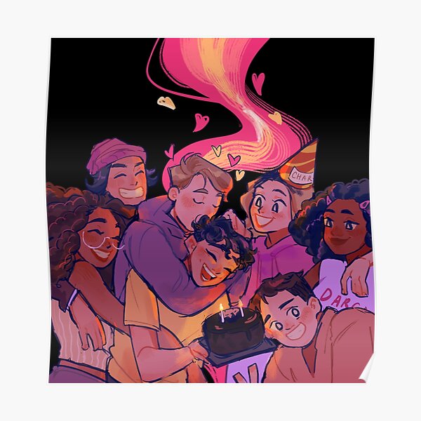 Happy Birthday, Charlie! (HEARTSTOPPER) Poster RB2707 product Offical heartstopper Merch