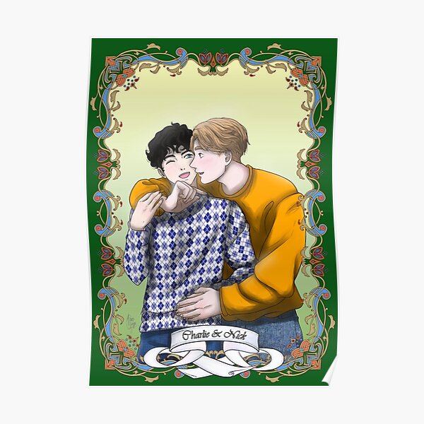 Heartstopper | Charlie and Nick Poster RB2707 product Offical heartstopper Merch