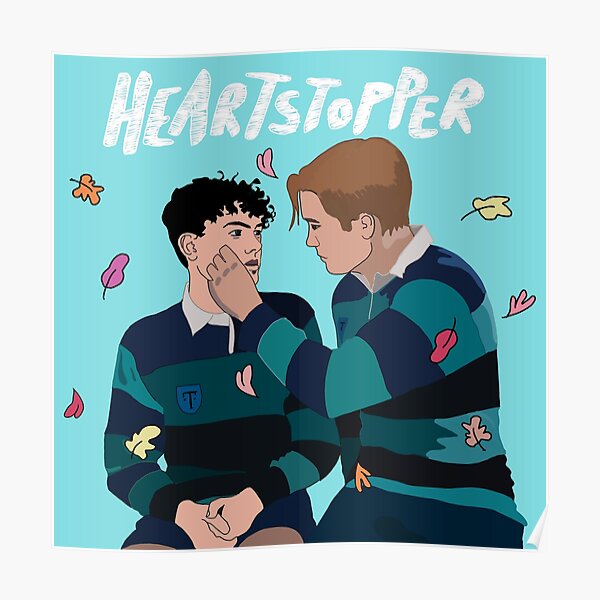 Heartstopper Charlie and Nick Poster RB2707 product Offical heartstopper Merch