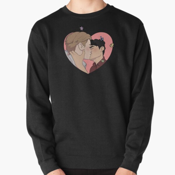 Charlie and Nick Kissing  | Heartstopper Pullover Sweatshirt RB2707 product Offical heartstopper Merch