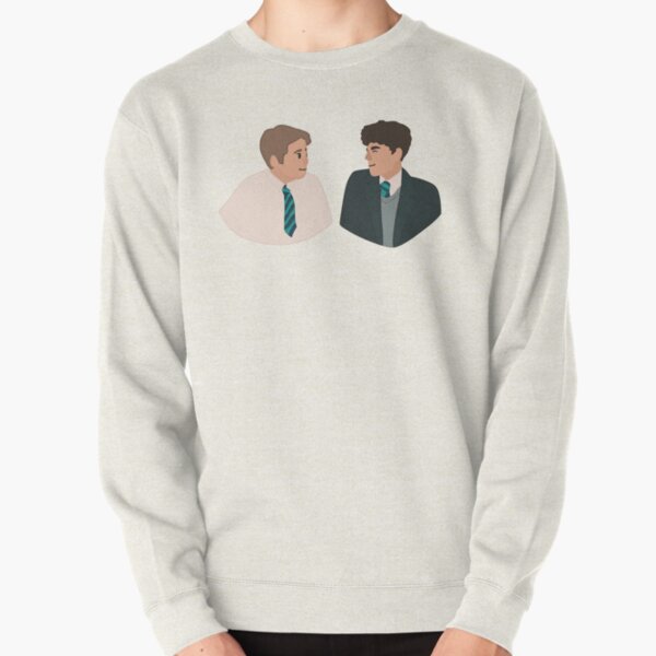 Heartstopper Nick Nelson and Charlie Spring in class design Pullover Sweatshirt RB2707 product Offical heartstopper Merch