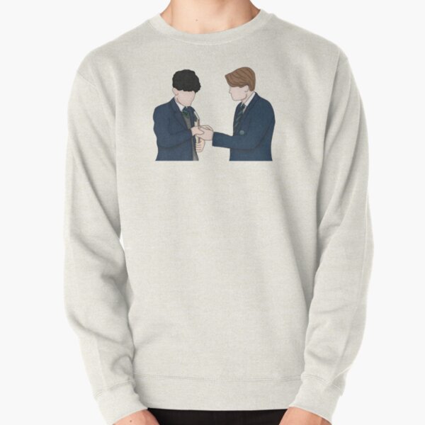Nick and Charlie (Heartstopper) Pullover Sweatshirt RB2707 product Offical heartstopper Merch