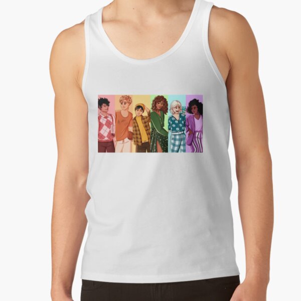 Heartstopper squad but make it rainbow Tank Top RB2707 product Offical heartstopper Merch