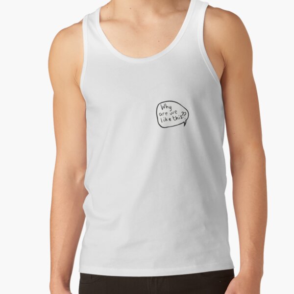 why are we like this? - Heartstopper Tank Top RB2707 product Offical heartstopper Merch