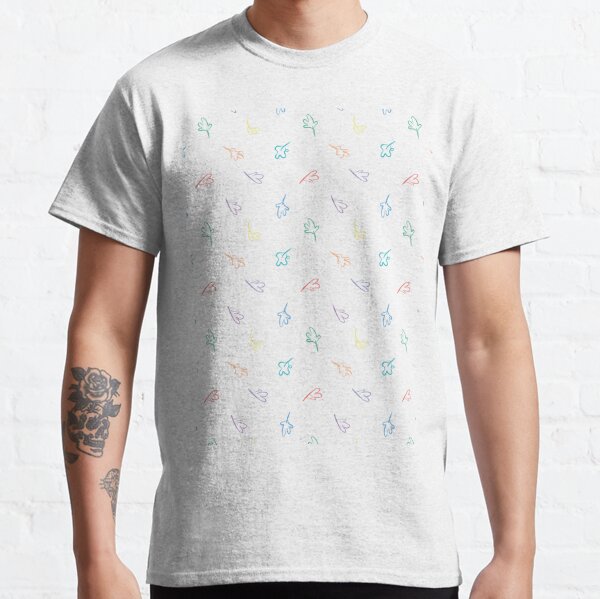 heartstopper rainbow leaves Classic T-Shirt RB2707 product Offical heartstopper Merch