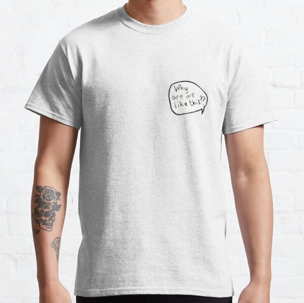 why are we like this? - Heartstopper Classic T-Shirt RB2707 product Offical heartstopper Merch