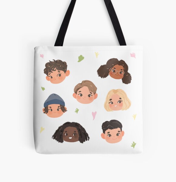 HEARTSTOPPER SQUAD  All Over Print Tote Bag RB2707 product Offical heartstopper Merch