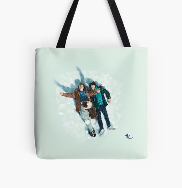 Heartstopper - snow All Over Print Tote Bag RB2707 product Offical heartstopper Merch