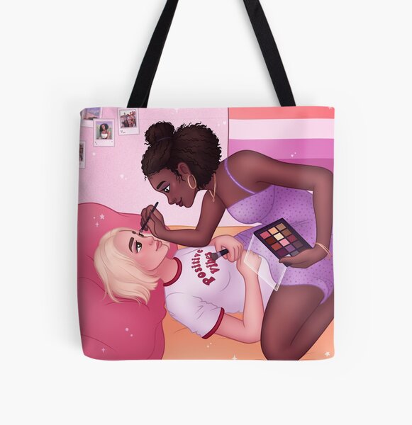 Heartstopper Tara and Darcy All Over Print Tote Bag RB2707 product Offical heartstopper Merch