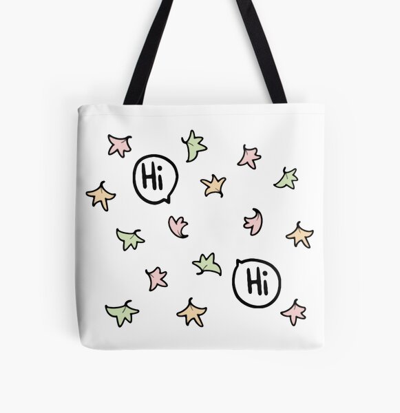 Heartstopper - Charlie and Nick - Hi All Over Print Tote Bag RB2707 product Offical heartstopper Merch