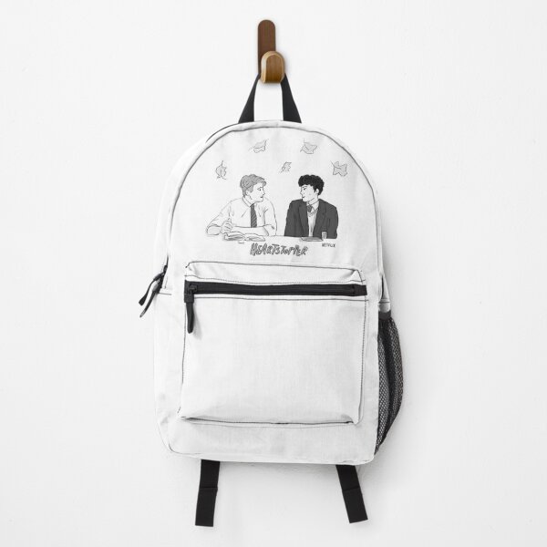 Nick and Charlie Heartstopper leaves Backpack RB2707 product Offical heartstopper Merch