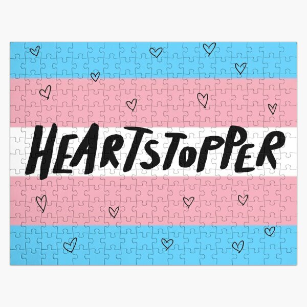 heartstopper pride flag, transgender Jigsaw Puzzle RB2707 product Offical heartstopper Merch