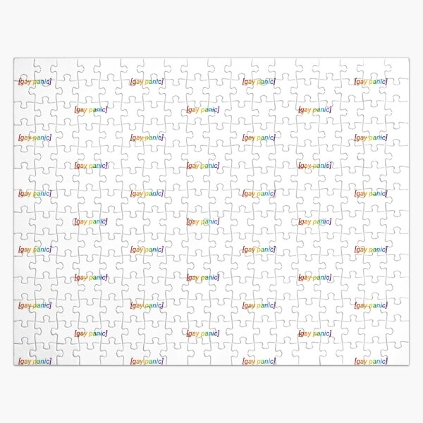 Heartstopper Gay Panic rainbow colors Jigsaw Puzzle RB2707 product Offical heartstopper Merch