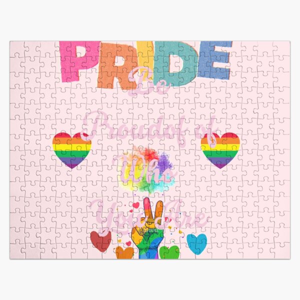 Heartstopper  PRIDE, Be Proud Of Who You Are 2023 Jigsaw Puzzle RB2707 product Offical heartstopper Merch