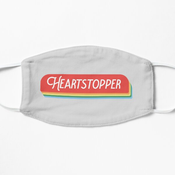 Heartstopper Pride Flat Mask RB2707 product Offical heartstopper Merch