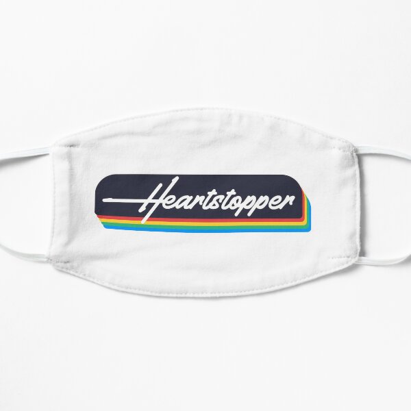 Heartstopper Pride Trendy Flat Mask RB2707 product Offical heartstopper Merch