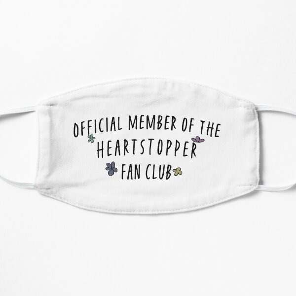 Heartstopper fan club Flat Mask RB2707 product Offical heartstopper Merch