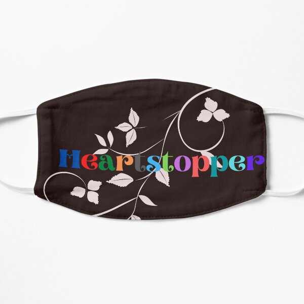 Cute Heartstopper Design Flat Mask RB2707 product Offical heartstopper Merch