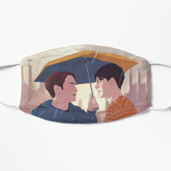 Charlie and Nick  | Heartstopper Flat Mask RB2707 product Offical heartstopper Merch