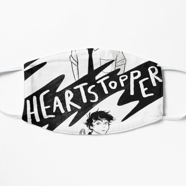 Heartstopper Flat Mask RB2707 product Offical heartstopper Merch