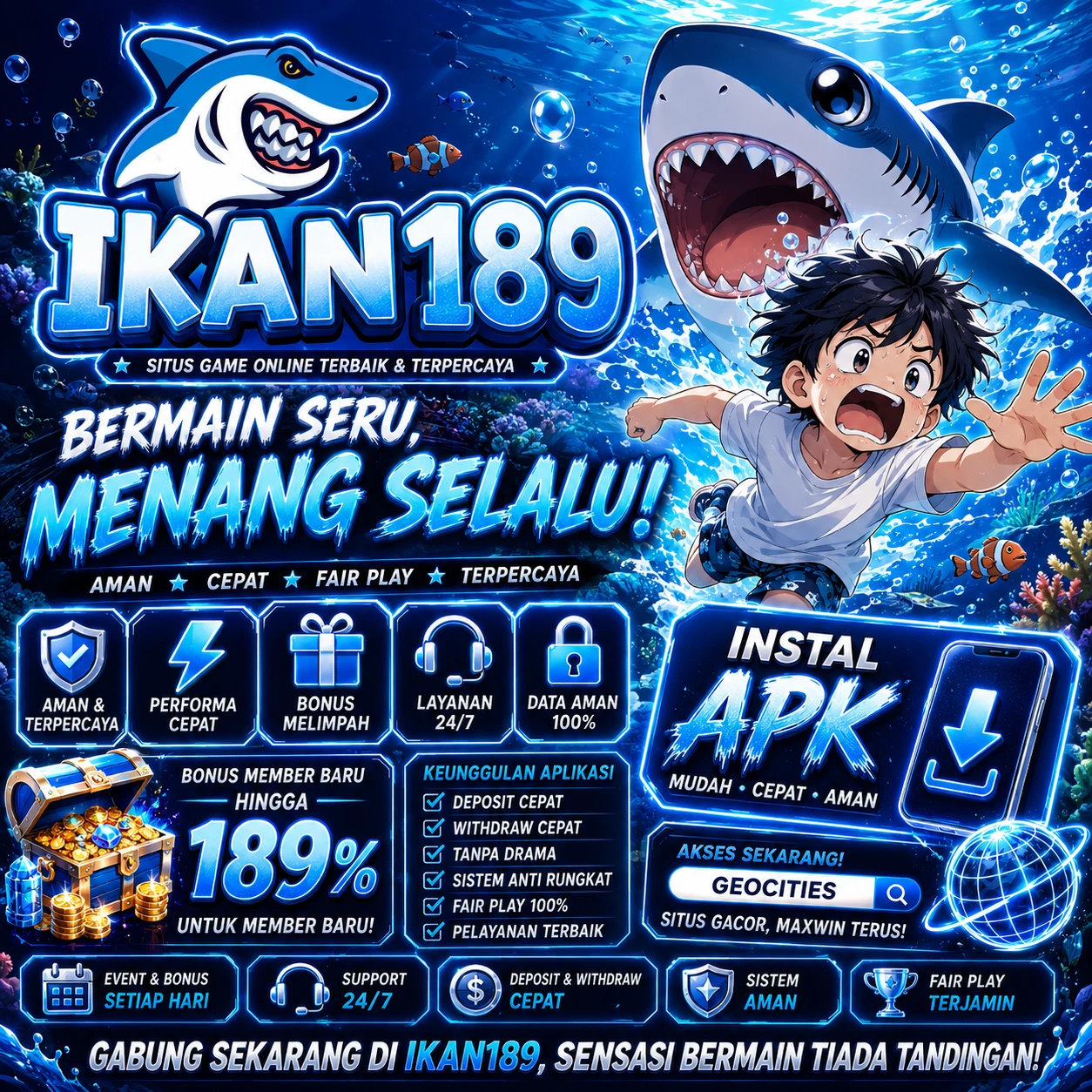 IKAN189 - Hadir dengan Akses Mudah dan Fitur Praktis